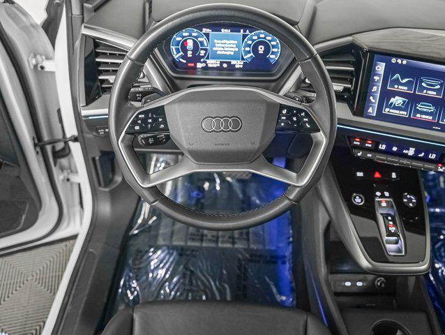 used 2023 Audi Q4 e-tron car, priced at $26,497
