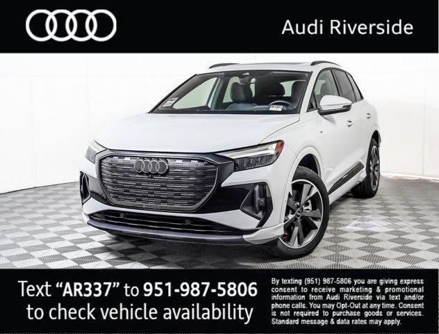 used 2023 Audi Q4 e-tron car, priced at $26,497