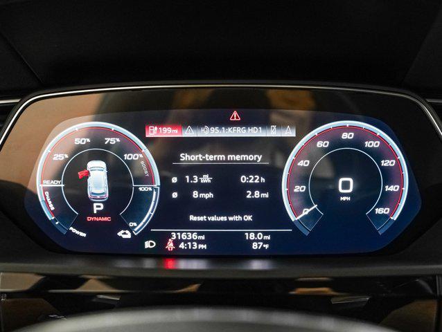 used 2021 Audi e-tron car, priced at $25,800