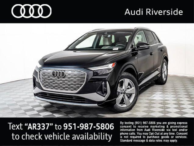 new 2025 Audi Q4 e-tron car, priced at $59,285