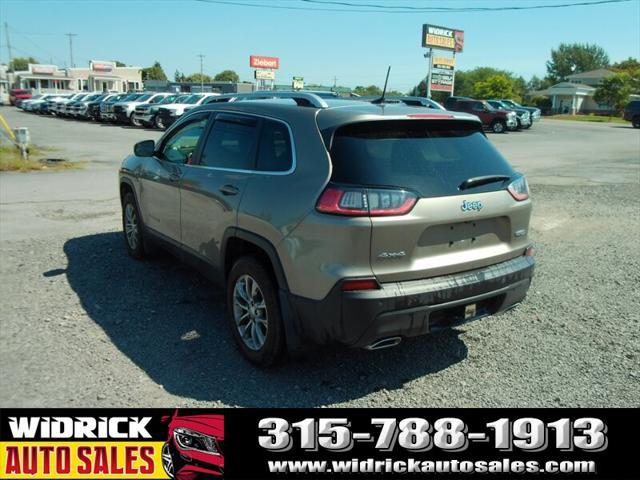 used 2021 Jeep Cherokee car, priced at $22,999