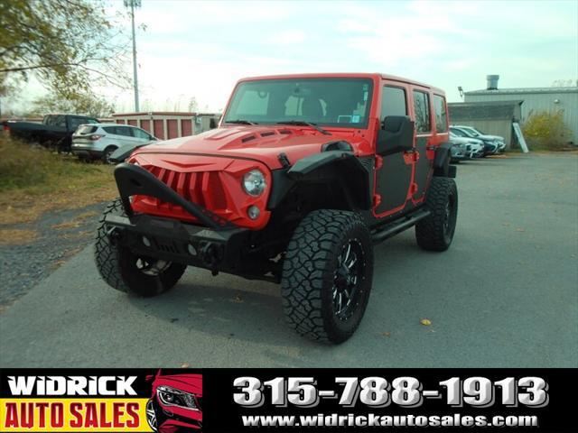 used 2018 Jeep Wrangler JK Unlimited car, priced at $24,999