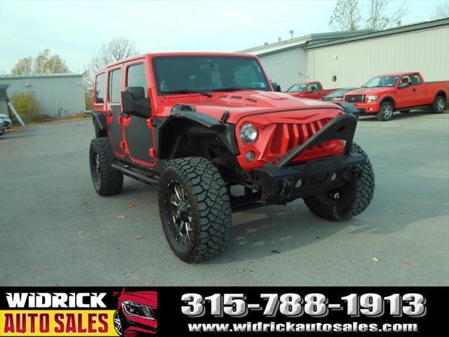 used 2018 Jeep Wrangler JK Unlimited car, priced at $24,999