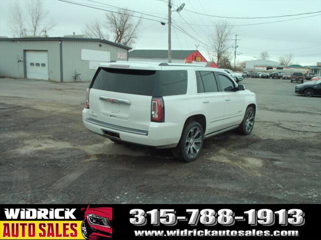 used 2017 GMC Yukon car, priced at $25,999