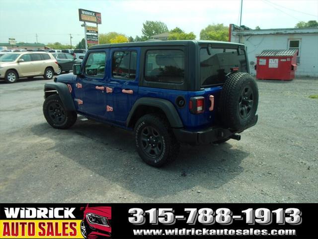 used 2018 Jeep Wrangler Unlimited car, priced at $21,999
