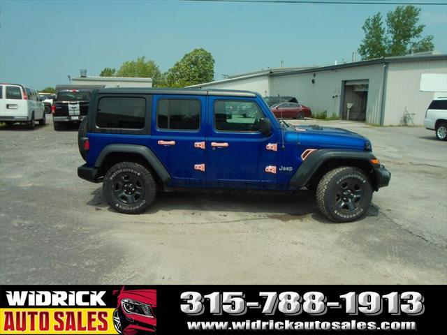 used 2018 Jeep Wrangler Unlimited car, priced at $21,999