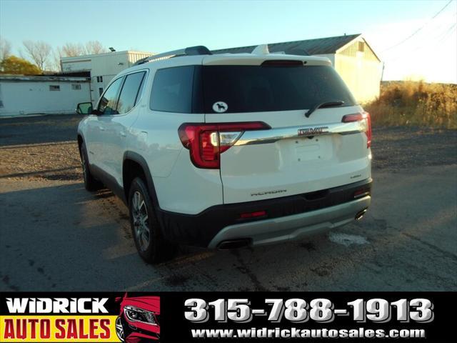 used 2021 GMC Acadia car, priced at $24,999