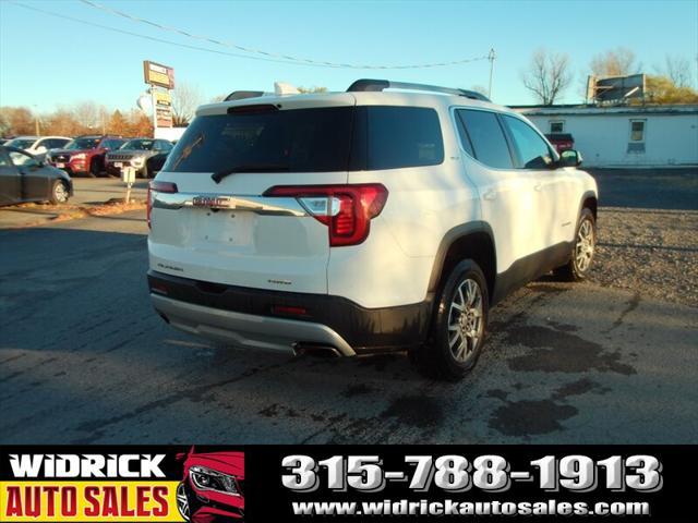 used 2021 GMC Acadia car, priced at $24,999