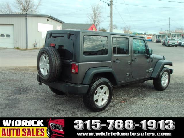 used 2016 Jeep Wrangler Unlimited car