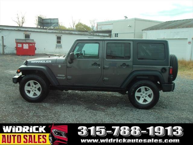 used 2016 Jeep Wrangler Unlimited car