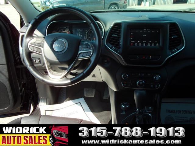 used 2021 Jeep Cherokee car, priced at $23,999