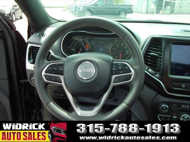 used 2021 Jeep Cherokee car, priced at $23,599