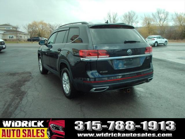 used 2021 Volkswagen Atlas car, priced at $21,999