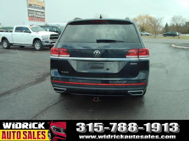 used 2021 Volkswagen Atlas car, priced at $21,999