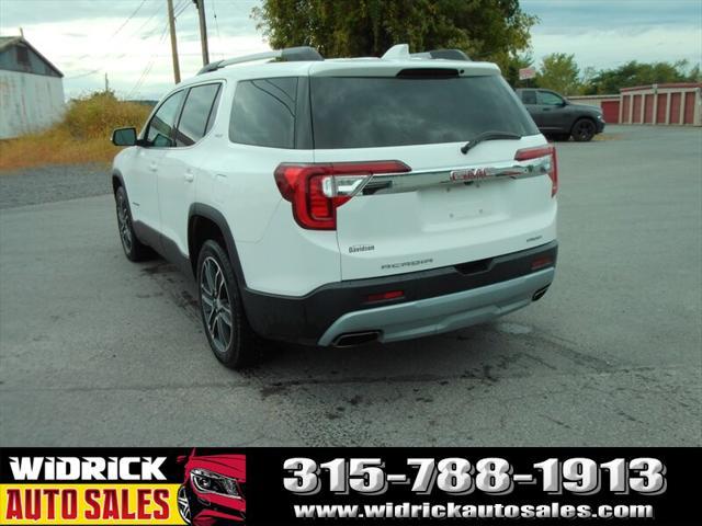 used 2021 GMC Acadia car, priced at $25,999