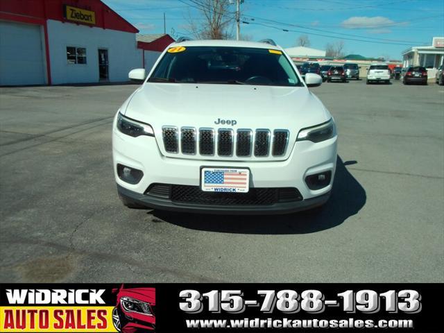 used 2021 Jeep Cherokee car, priced at $20,999