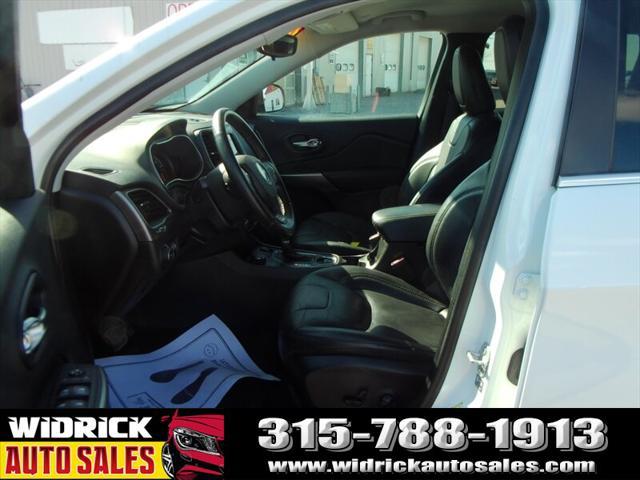 used 2021 Jeep Cherokee car, priced at $20,999