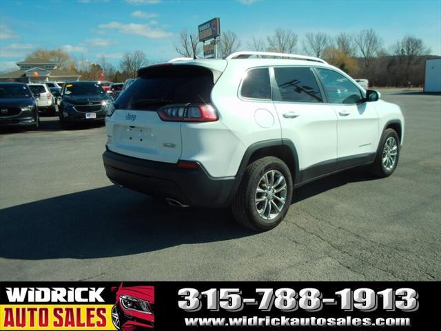 used 2021 Jeep Cherokee car, priced at $20,999
