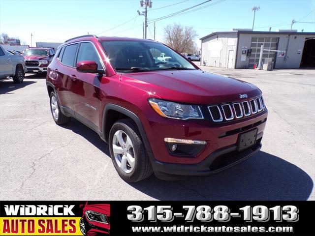 used 2021 Jeep Compass car, priced at $21,999