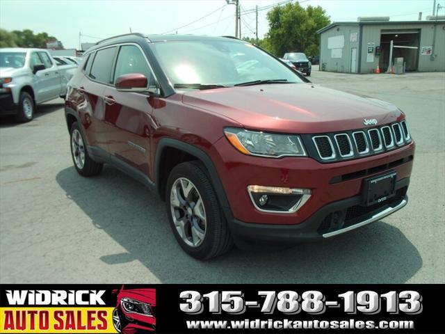 used 2021 Jeep Compass car, priced at $21,499