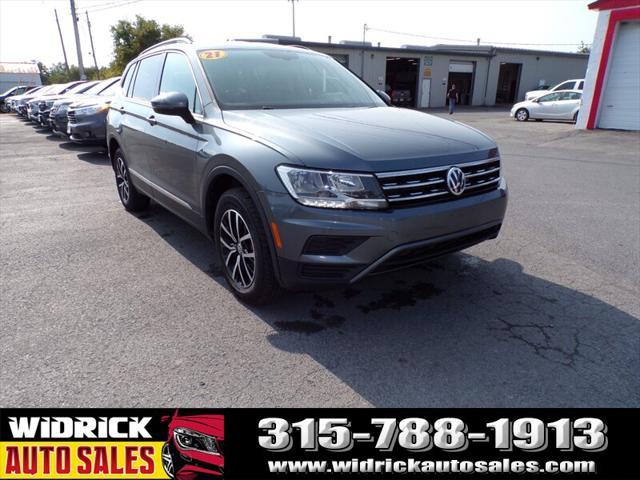 used 2021 Volkswagen Tiguan car, priced at $20,999