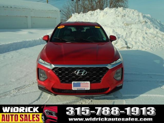 used 2020 Hyundai Santa Fe car, priced at $16,999