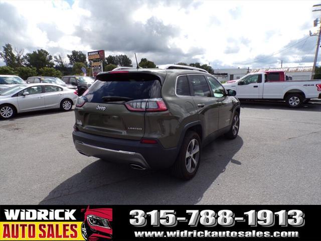 used 2019 Jeep Cherokee car, priced at $19,999