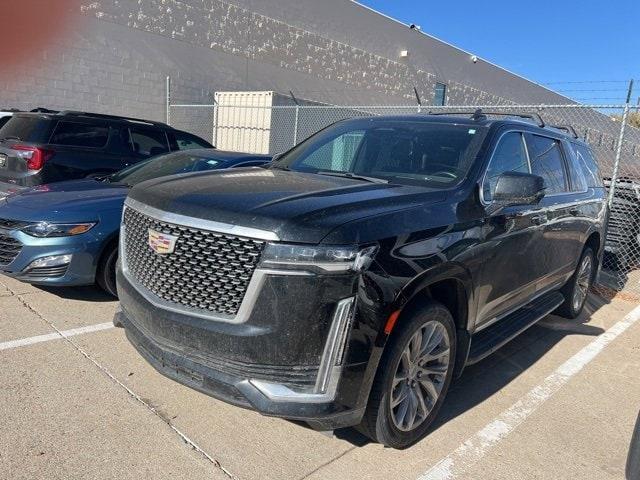 used 2021 Cadillac Escalade ESV car, priced at $70,798