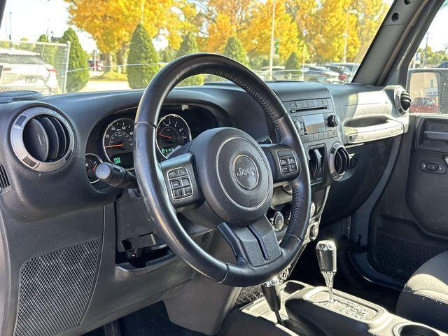 used 2015 Jeep Wrangler car, priced at $17,599