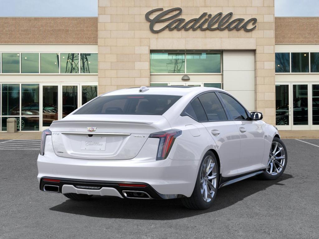 new 2025 Cadillac CT5 car, priced at $55,115