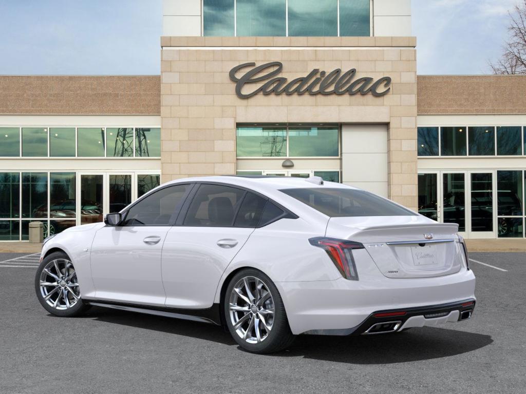 new 2025 Cadillac CT5 car, priced at $55,115