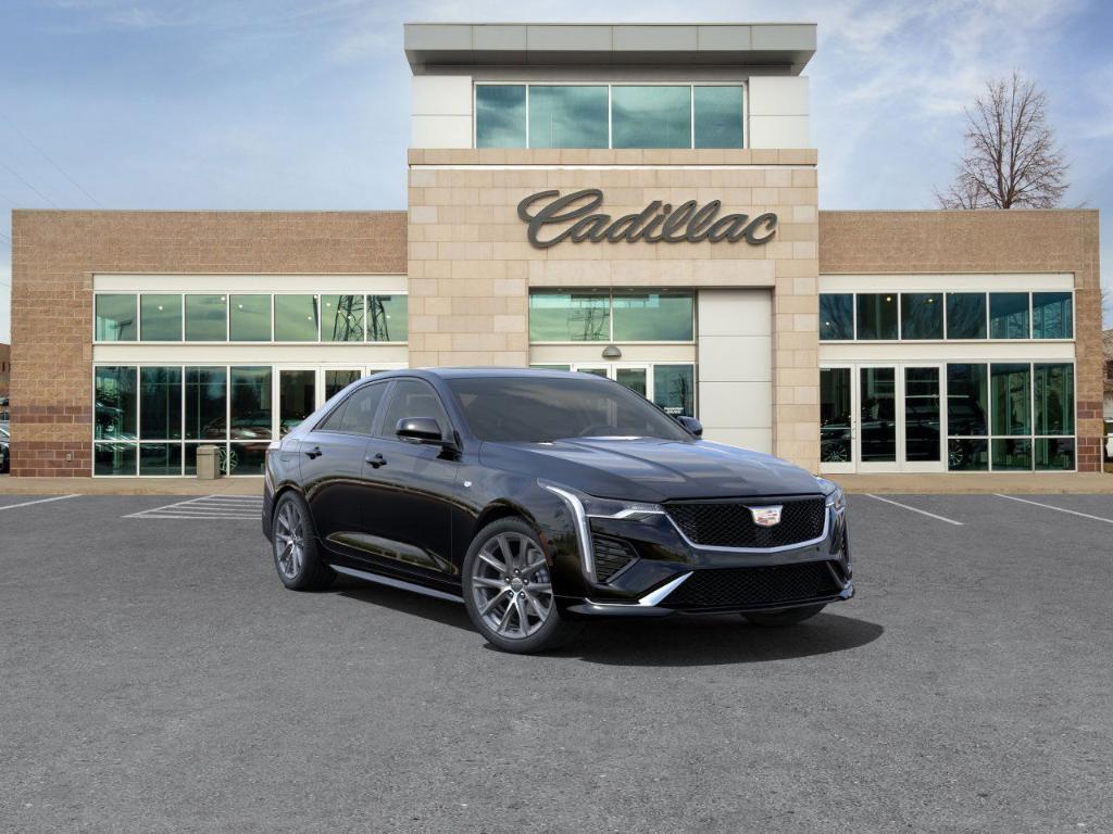 new 2025 Cadillac CT4 car, priced at $47,340