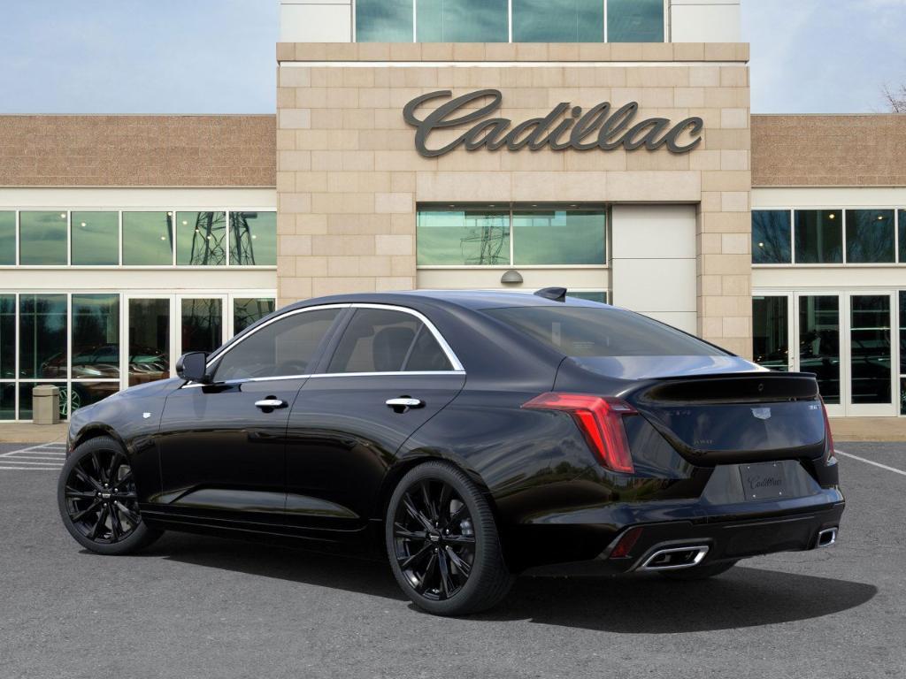 new 2025 Cadillac CT4 car, priced at $42,175