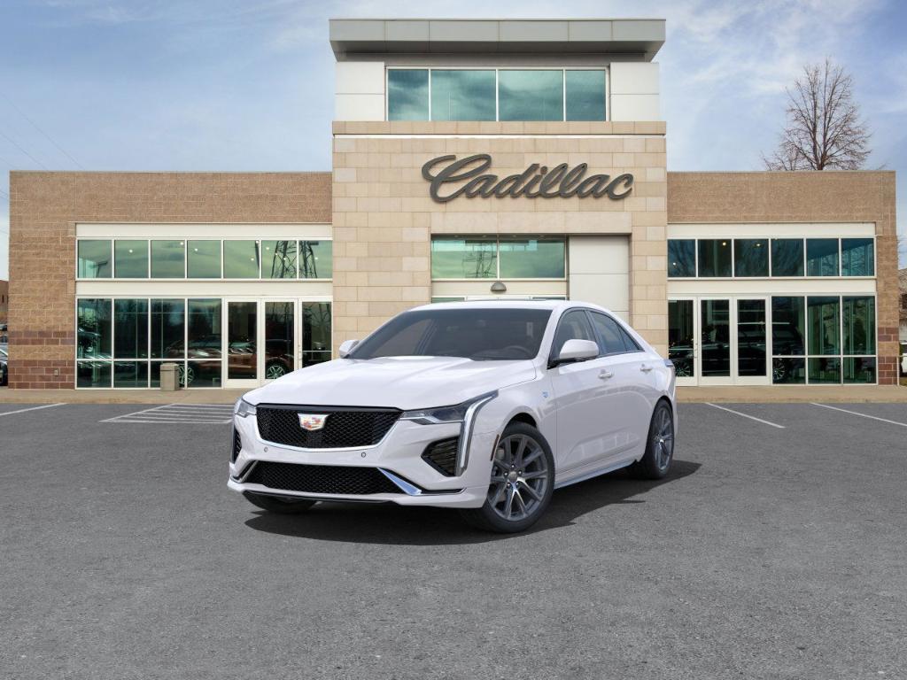 new 2025 Cadillac CT4 car, priced at $48,565