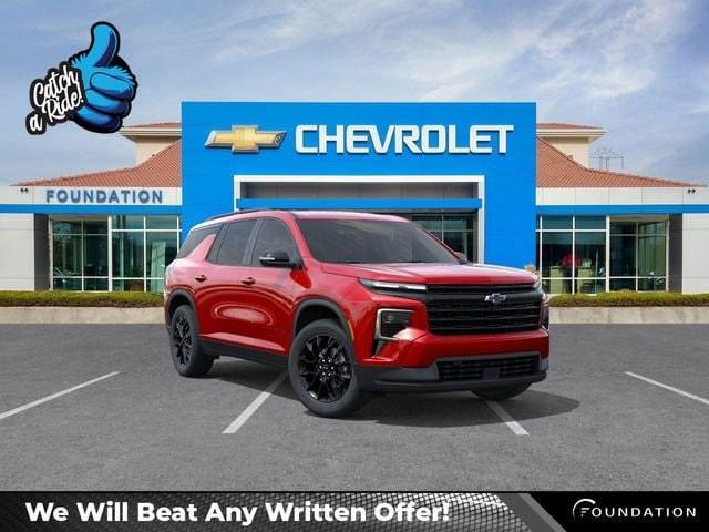 new 2026 Chevrolet Traverse car, priced at $50,125