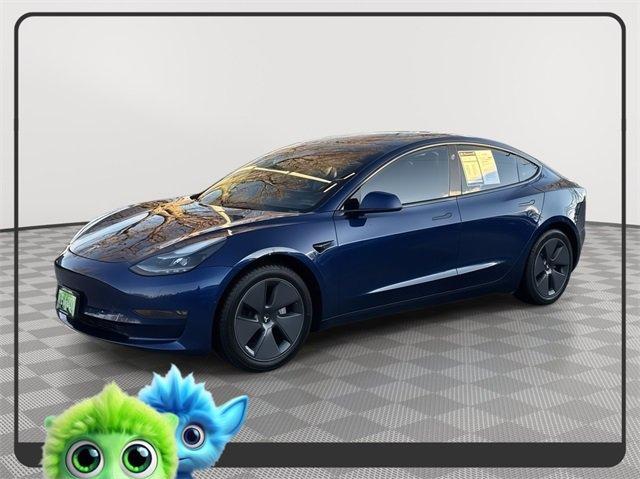 used 2022 Tesla Model 3 car, priced at $27,496