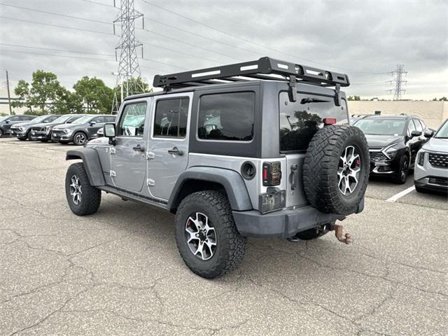 used 2015 Jeep Wrangler Unlimited car, priced at $18,999