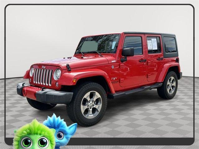 used 2017 Jeep Wrangler Unlimited car, priced at $23,796