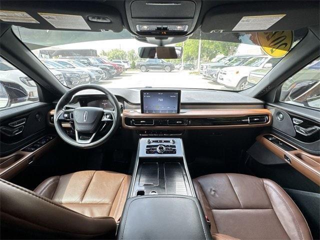 used 2023 Lincoln Aviator car, priced at $52,699