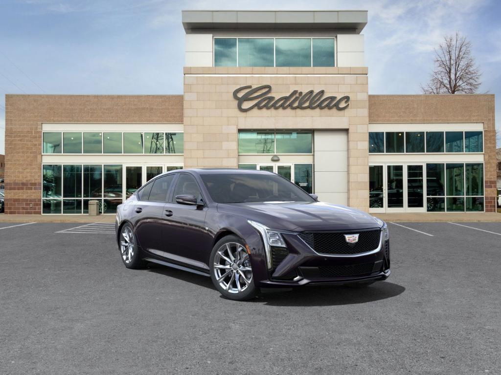 new 2025 Cadillac CT5 car, priced at $55,015