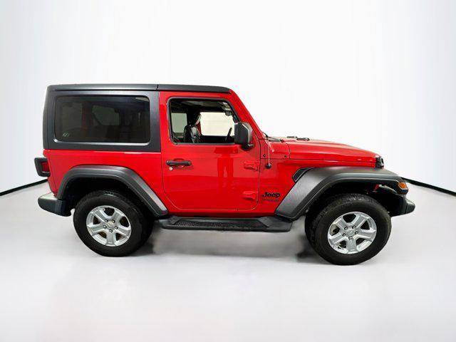 used 2021 Jeep Wrangler car, priced at $29,812