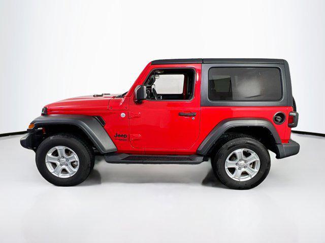 used 2021 Jeep Wrangler car, priced at $29,812