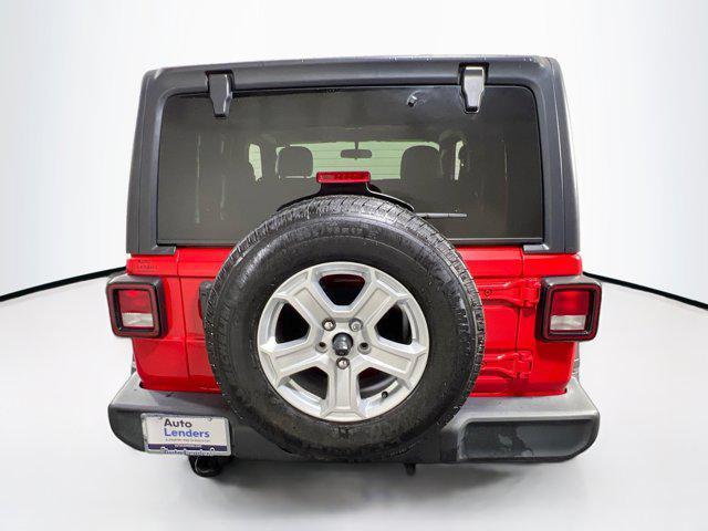 used 2021 Jeep Wrangler car, priced at $29,812