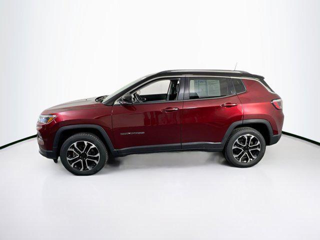 used 2022 Jeep Compass car, priced at $23,816