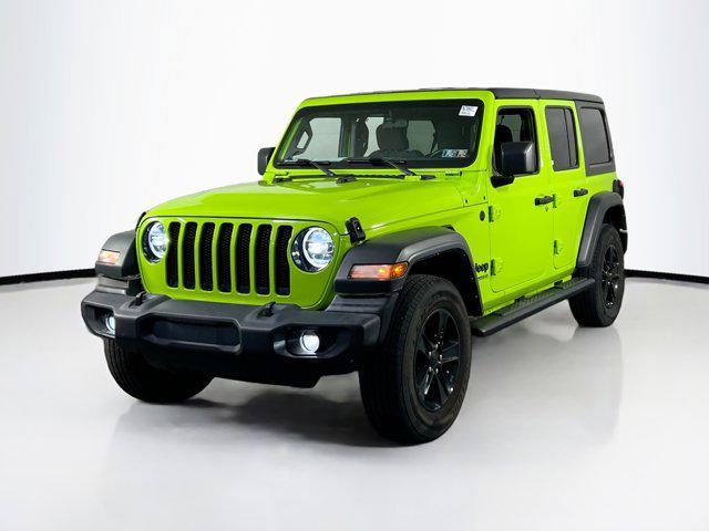 used 2021 Jeep Wrangler Unlimited car, priced at $33,495