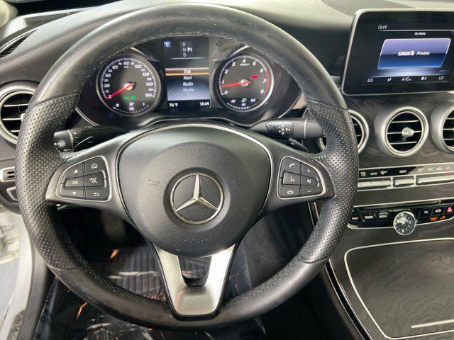used 2017 Mercedes-Benz C-Class car, priced at $17,745