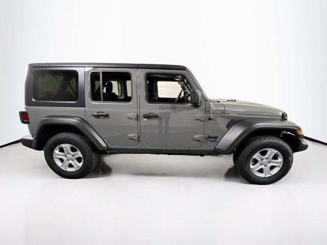 used 2021 Jeep Wrangler Unlimited car, priced at $31,105