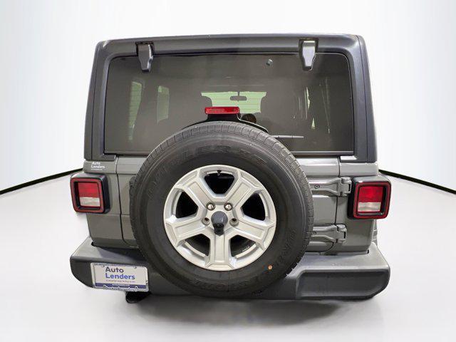 used 2021 Jeep Wrangler Unlimited car, priced at $31,105