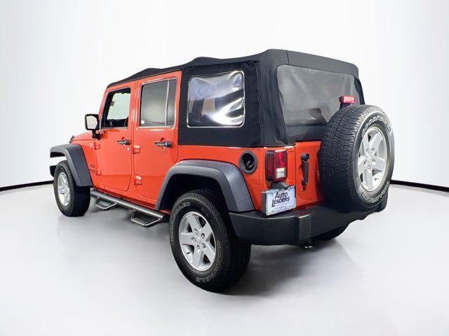 used 2015 Jeep Wrangler Unlimited car, priced at $22,661