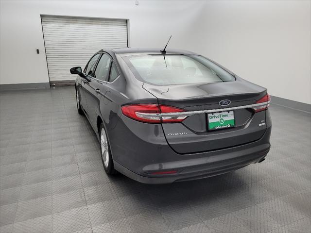 used 2018 Ford Fusion car, priced at $14,995